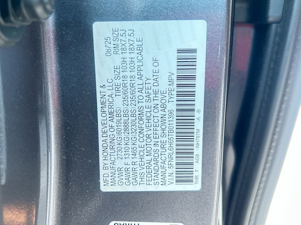 Thumbnail: 2026 Honda Odyssey - 16