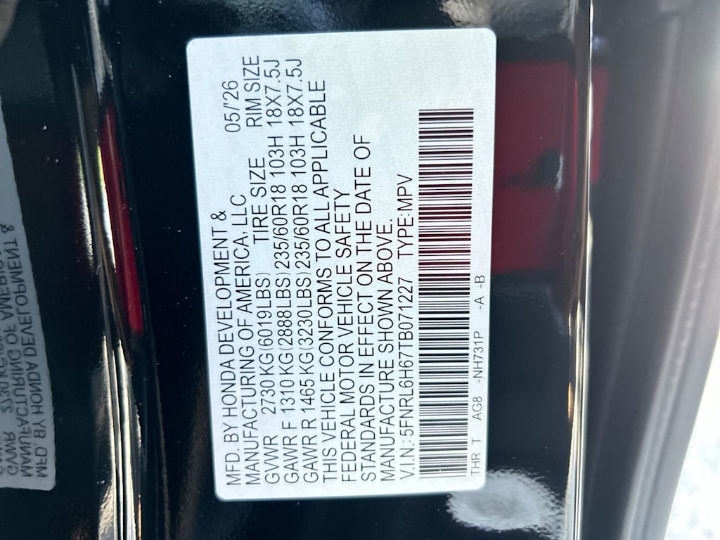 Thumbnail: 2026 Honda Odyssey - 15