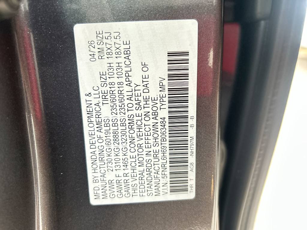 Thumbnail: 2026 Honda Odyssey - 16