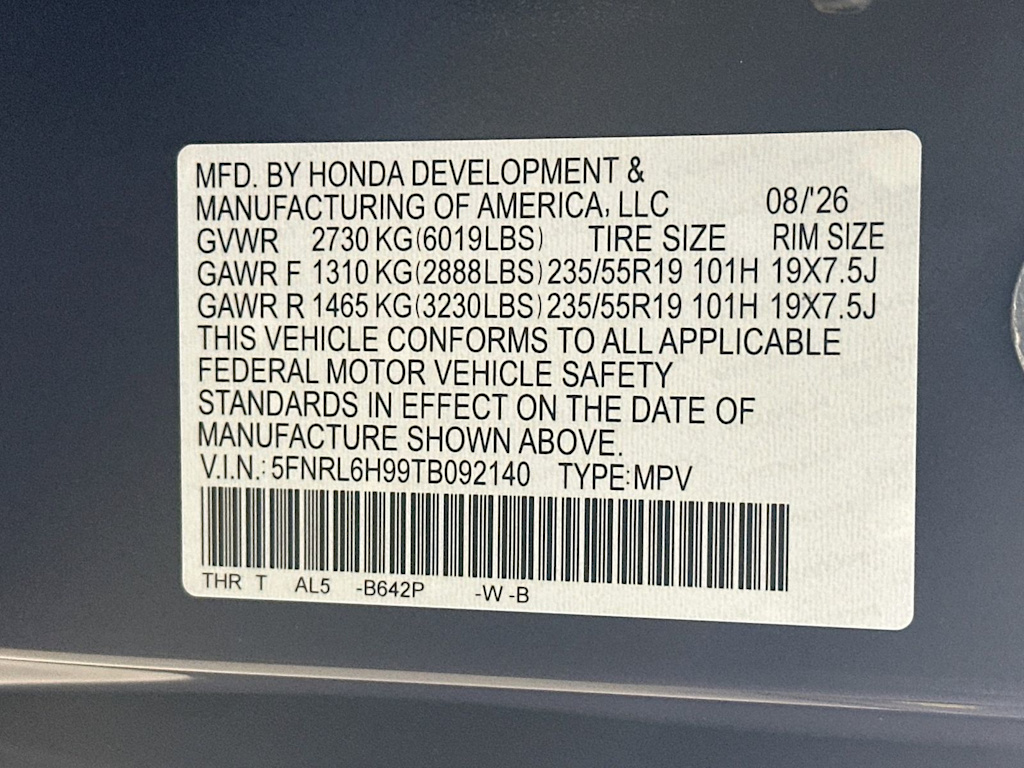 Thumbnail: 2026 Honda Odyssey - 21