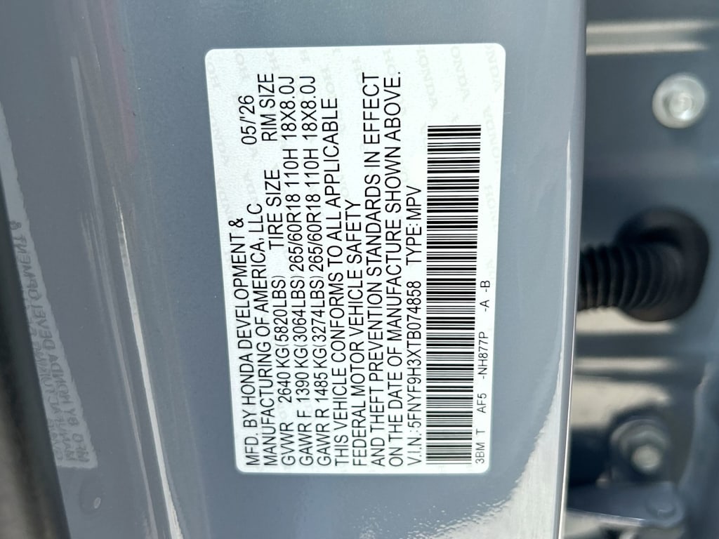 Thumbnail: 2026 Honda Passport - 16