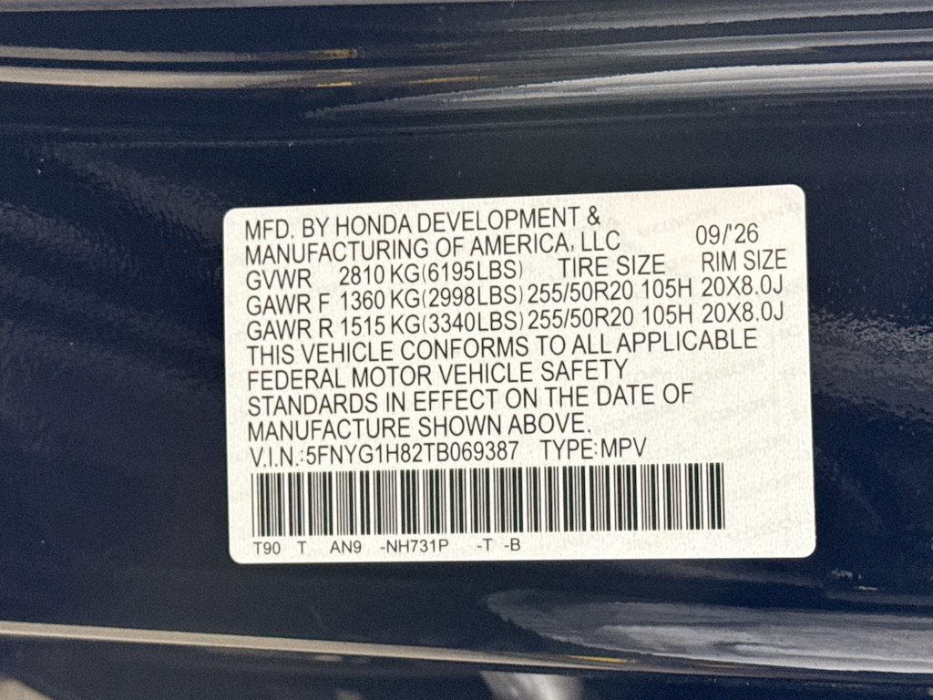Thumbnail: 2026 Honda Pilot - 20
