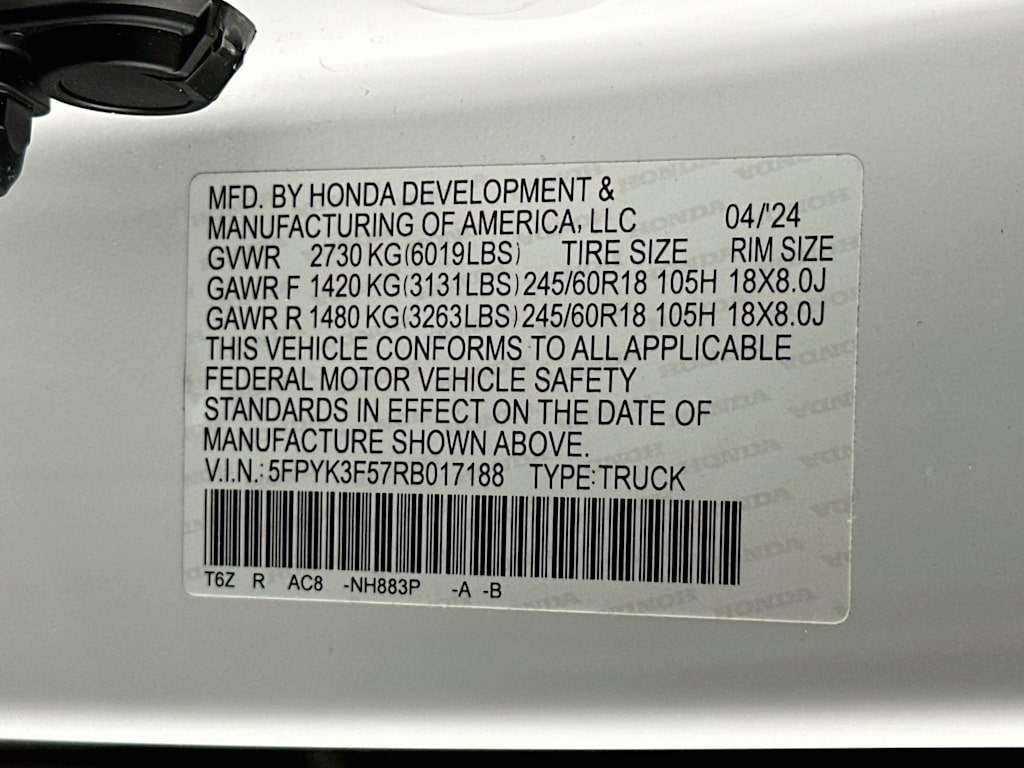 Thumbnail: 2024 Honda Ridgeline - 20