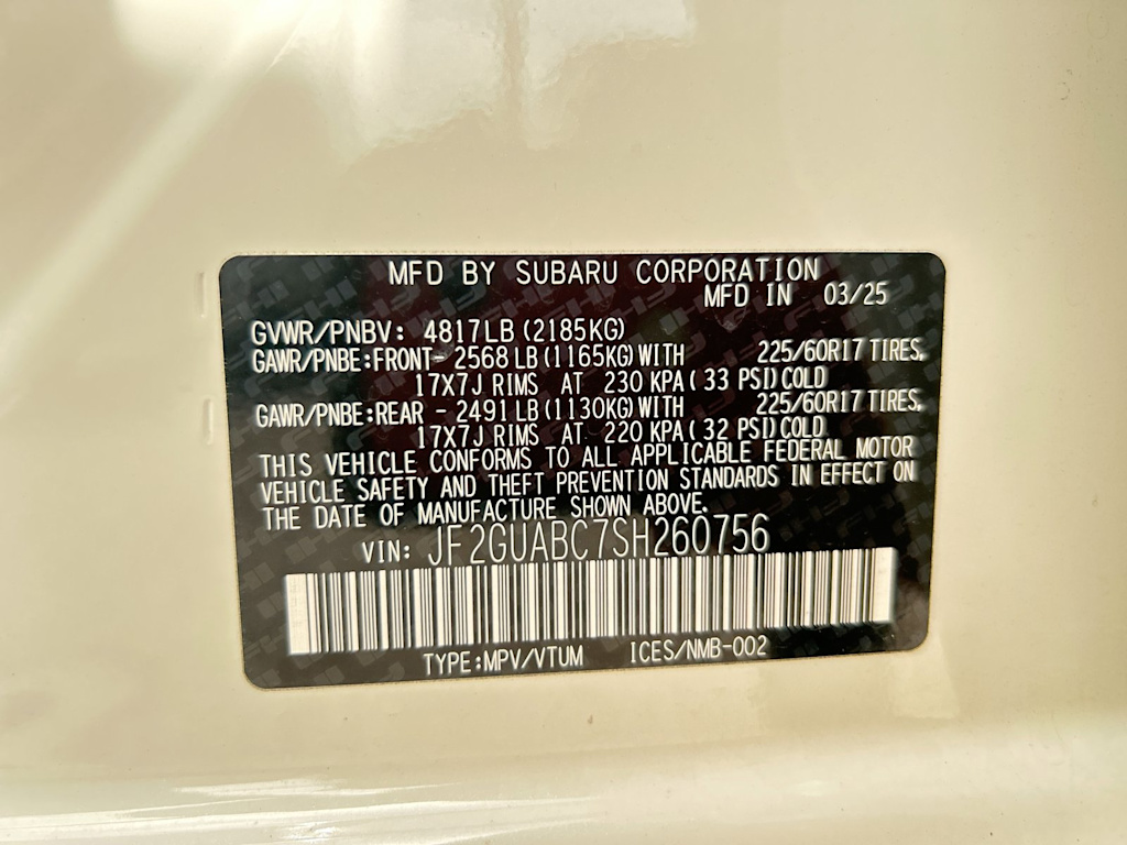 Thumbnail: 2025 Subaru Crosstrek - 13