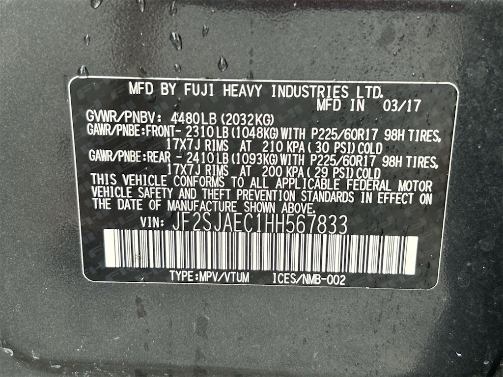 Thumbnail: 2017 Subaru Forester - 19