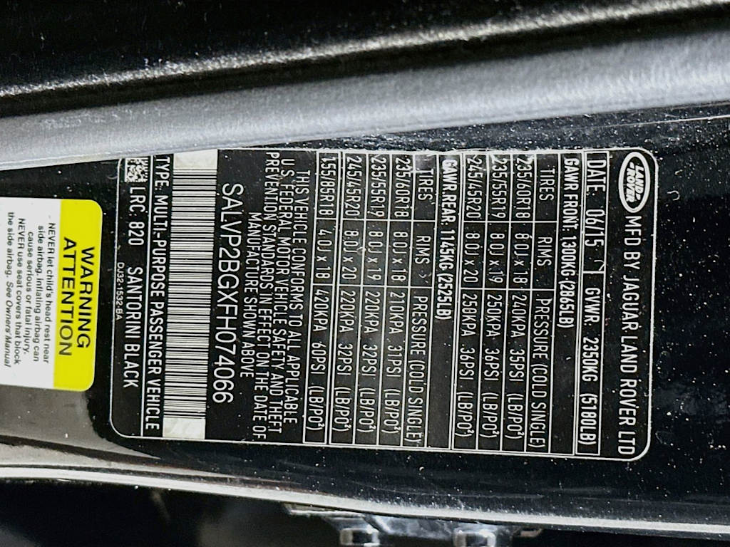 Thumbnail: 2015 Land Rover Range Rover Evoque - 20