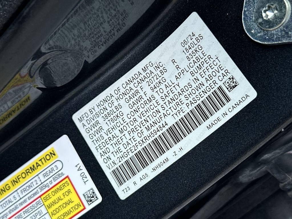Thumbnail: 2024 Honda Civic - 23