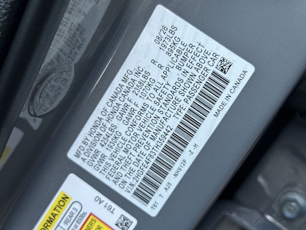 Thumbnail: 2026 Honda Civic - 22