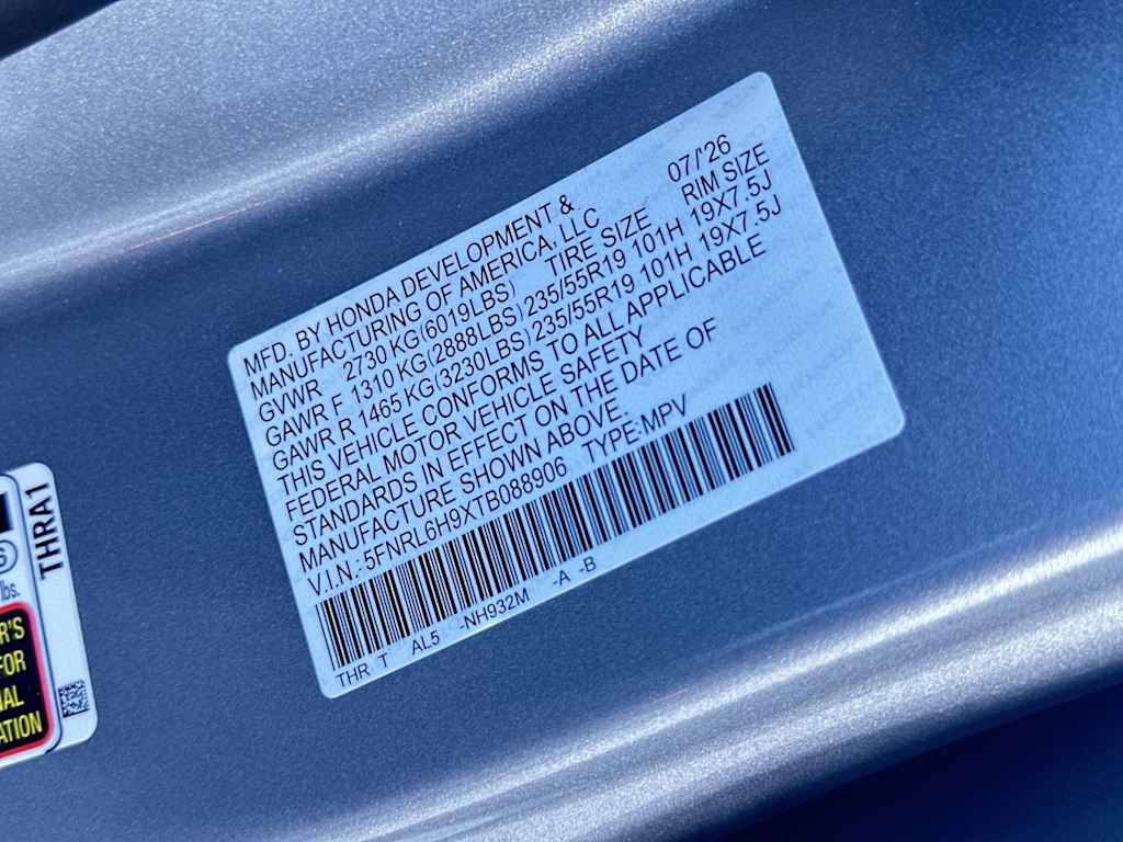 Thumbnail: 2026 Honda Odyssey - 12