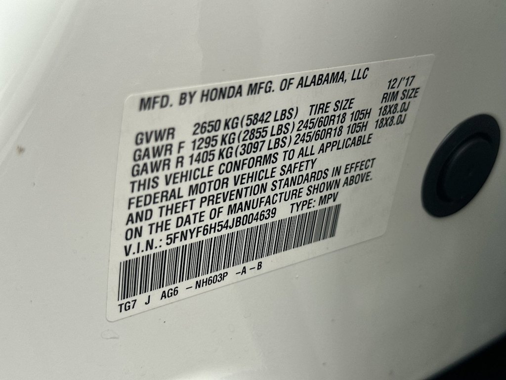 Thumbnail: 2018 Honda Pilot - 14
