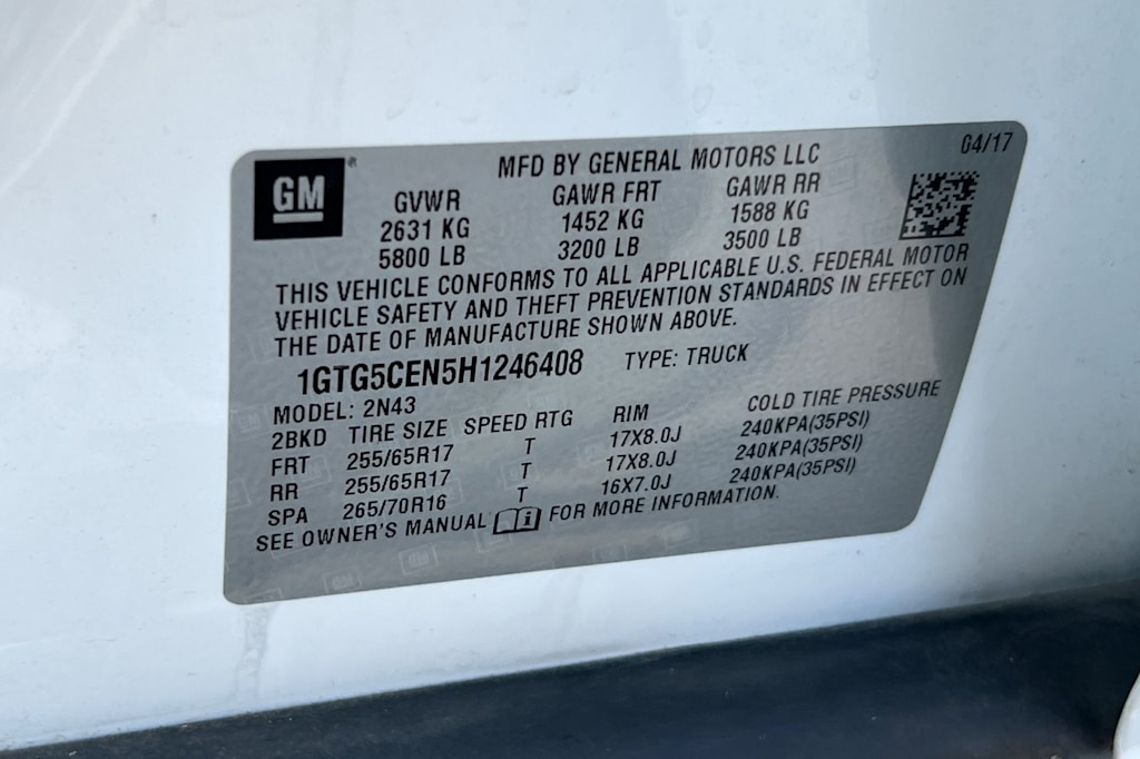 Thumbnail: 2017 GMC Canyon - 16