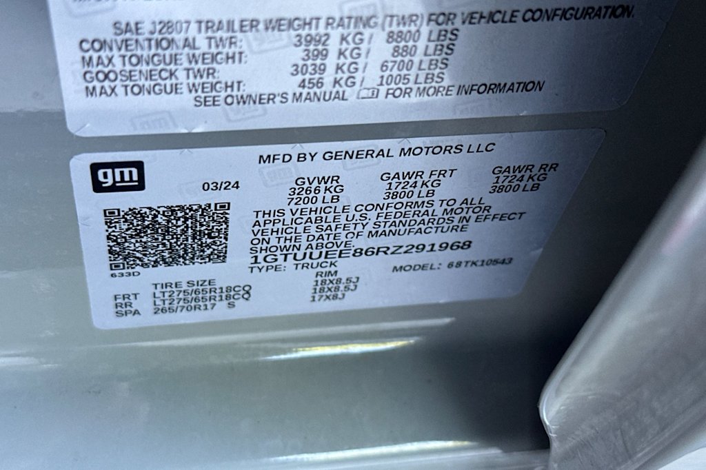 Thumbnail: 2024 GMC Sierra 1500 - 17