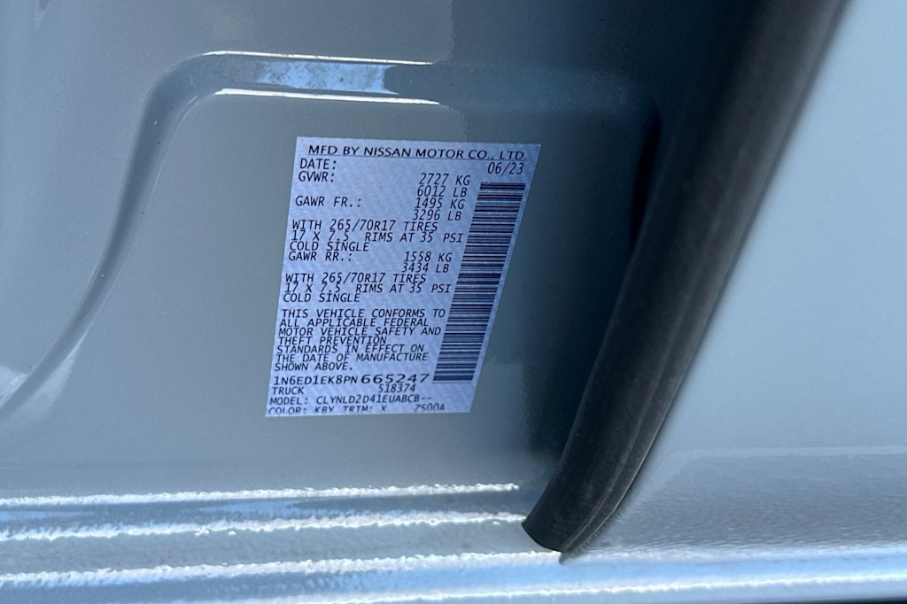 Thumbnail: 2023 Nissan Frontier - 16