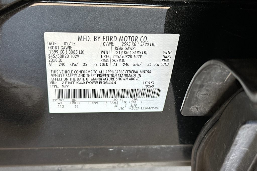 Thumbnail: 2015 Ford Edge - 17