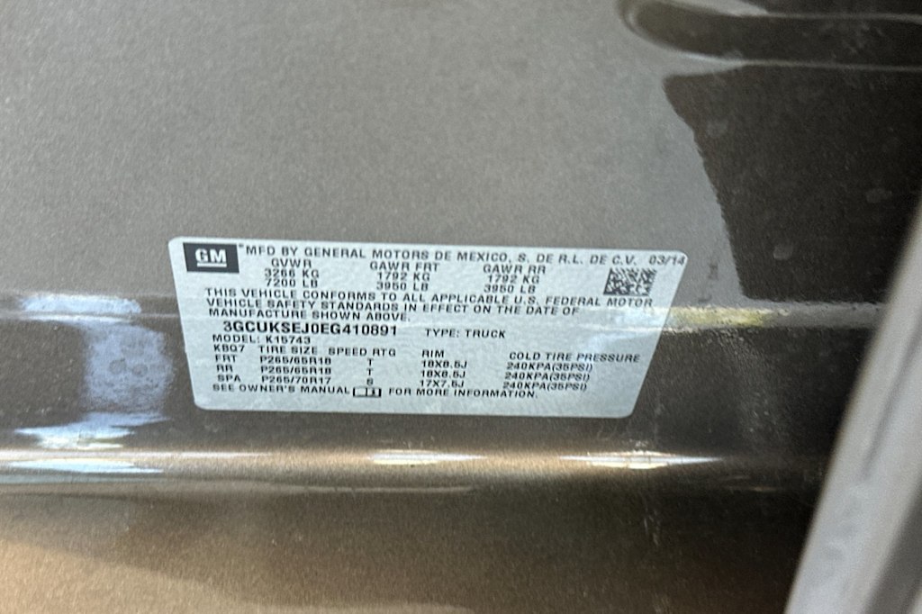 2014 Chevrolet Silverado 1500 LTZ Z71 15