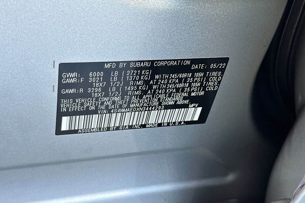 2022 Subaru Ascent Premium 16