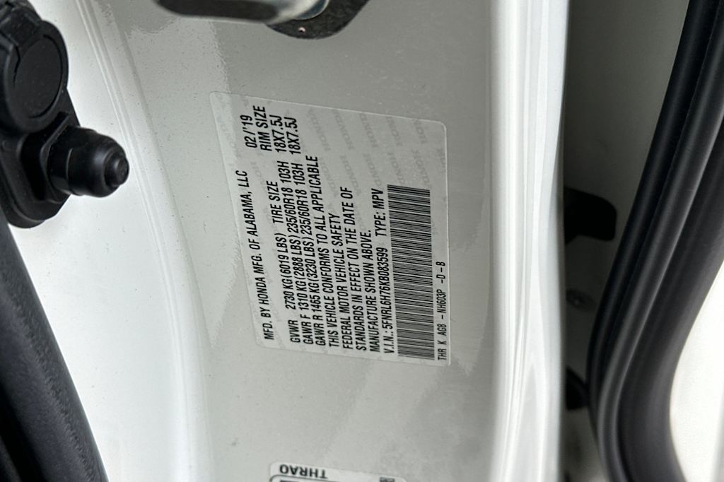 Thumbnail: 2019 Honda Odyssey - 16