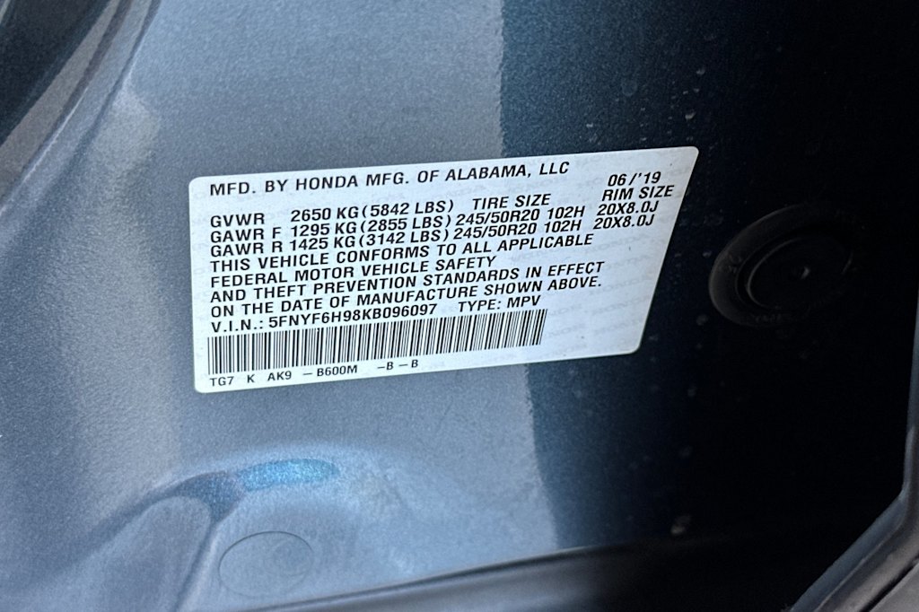 Thumbnail: 2019 Honda Pilot - 17