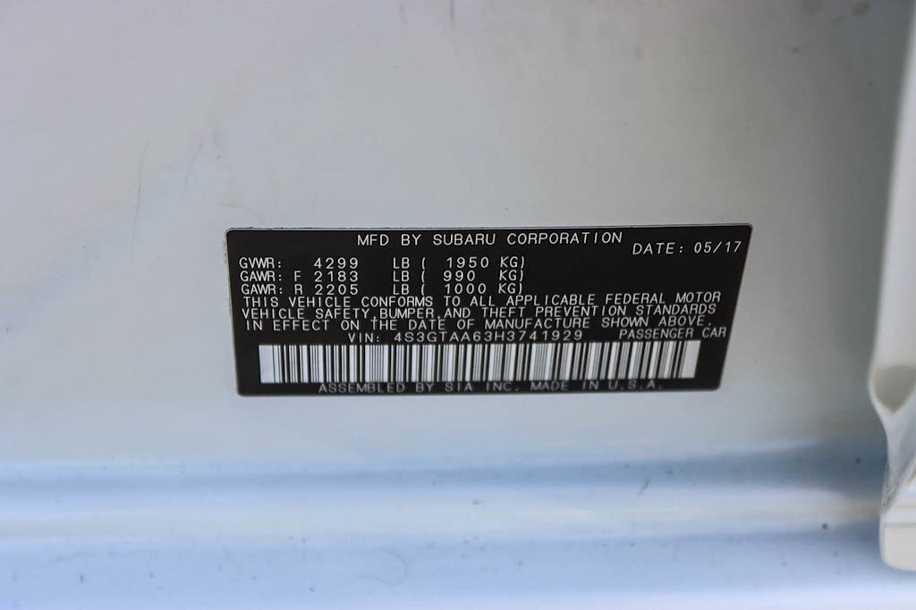 Thumbnail: 2017 Subaru Impreza - 16