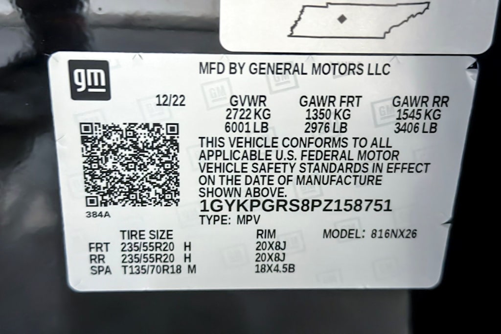 Thumbnail: 2023 Cadillac XT6 - 16