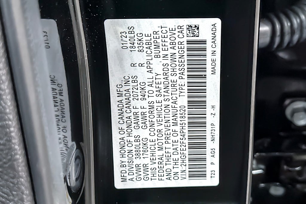 Thumbnail: 2023 Honda Civic - 16