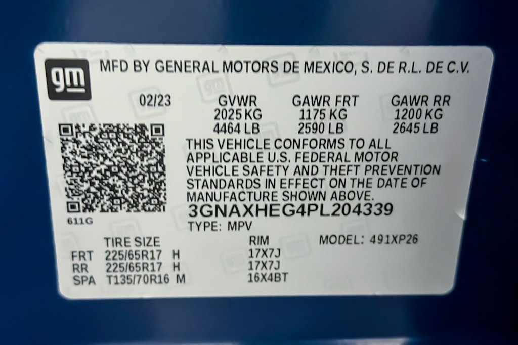 Thumbnail: 2023 Chevrolet Equinox - 17