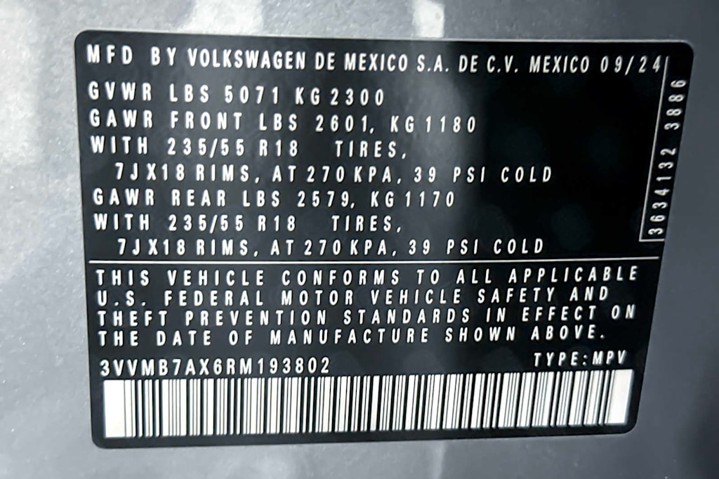 2024 Volkswagen Tiguan SE 16