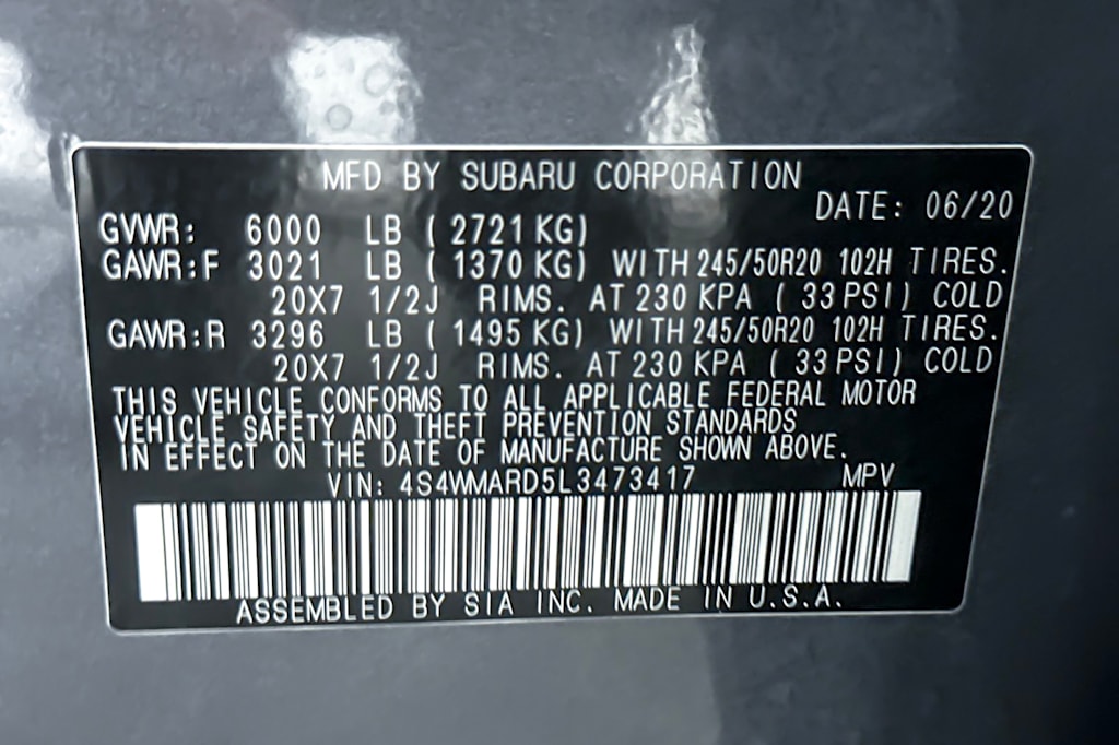 Thumbnail: 2020 Subaru Ascent - 29