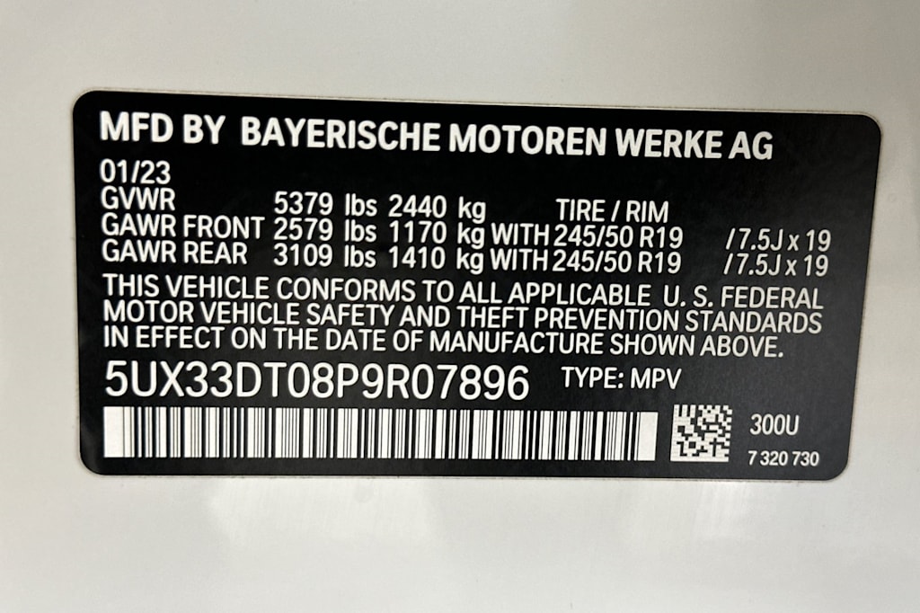 2023 BMW X4 xDrive30i 30