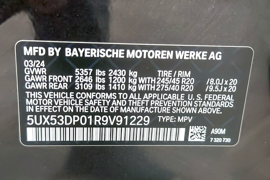 Thumbnail: 2024 BMW X3 - 17