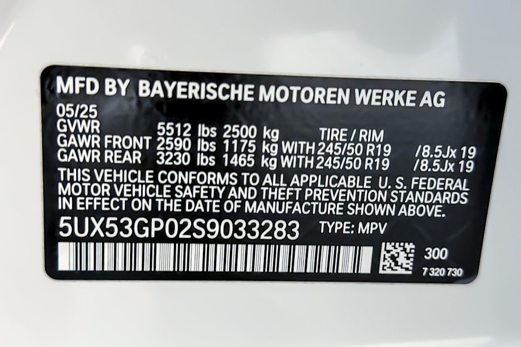 Thumbnail: 2025 BMW X3 - 17