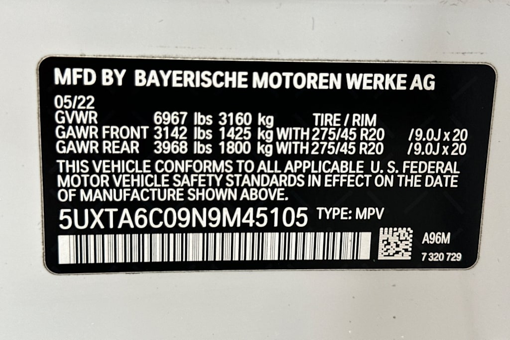 2022 BMW X5 xDrive45e 29
