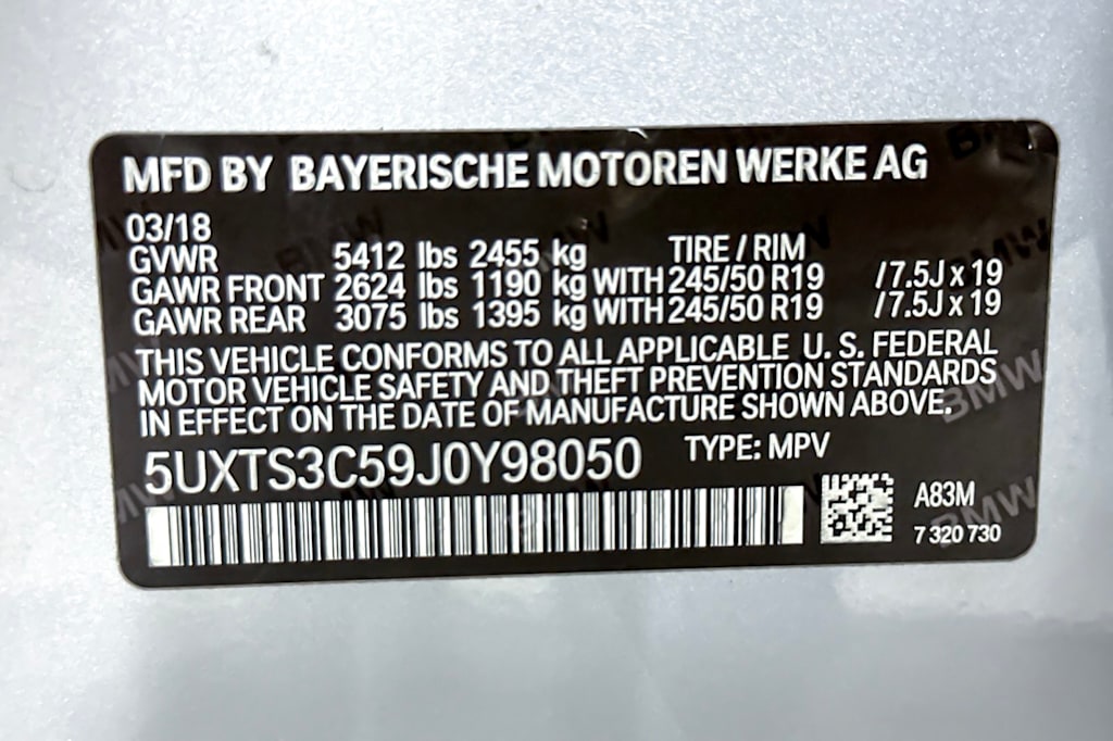 Thumbnail: 2018 BMW X3 - 17