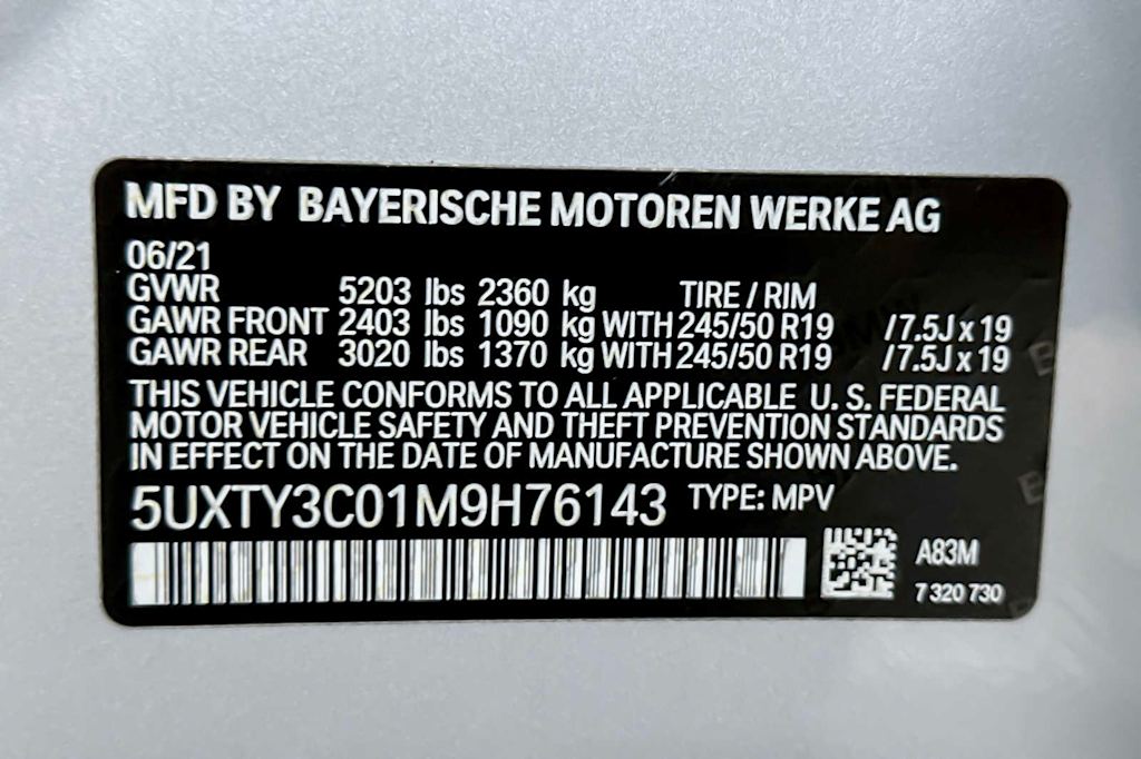 2021 BMW X3 sDrive30i 29