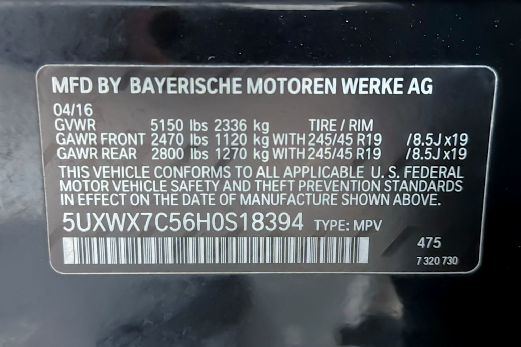 Thumbnail: 2017 BMW X3 - 17
