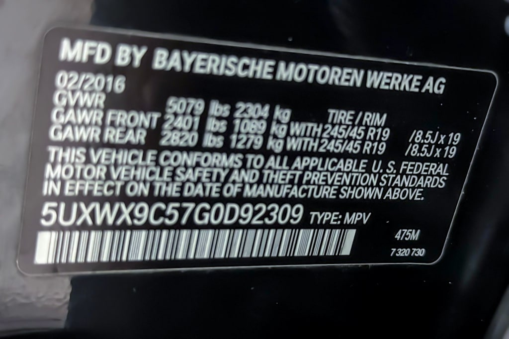 Thumbnail: 2016 BMW X3 - 17