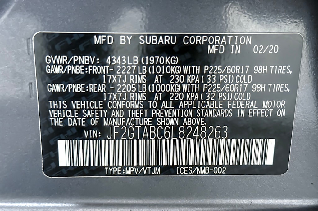 Thumbnail: 2020 Subaru Crosstrek - 17