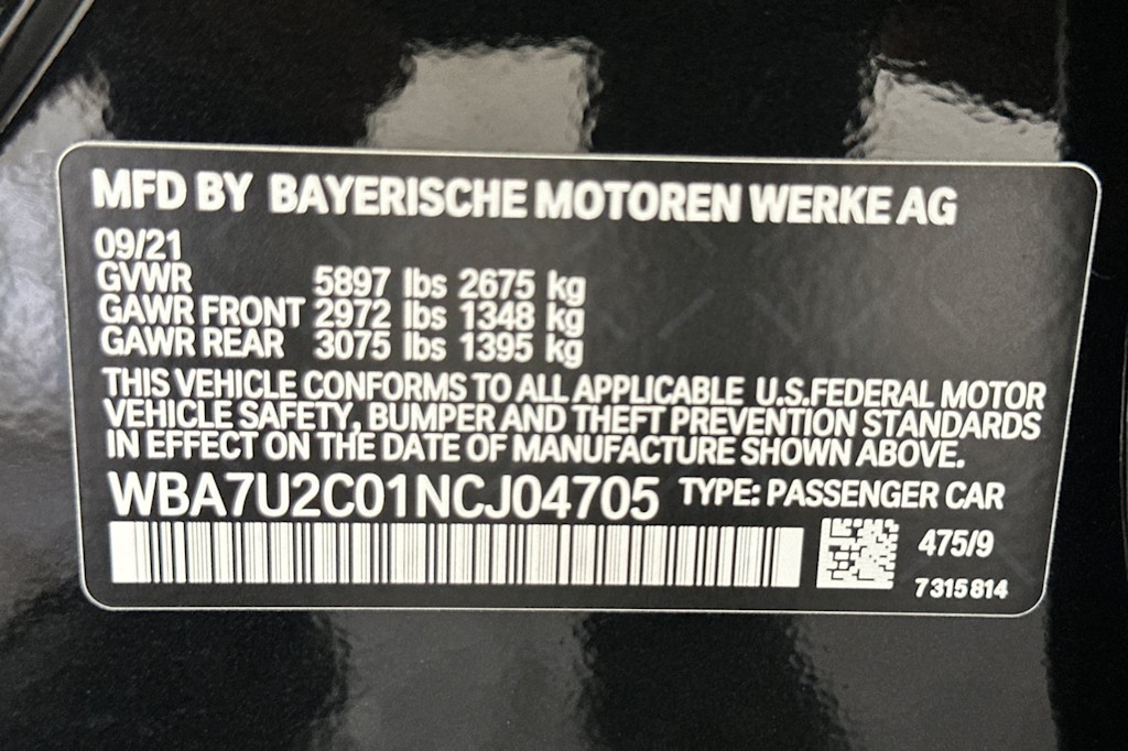 Thumbnail: 2022 BMW 7 Series - 29