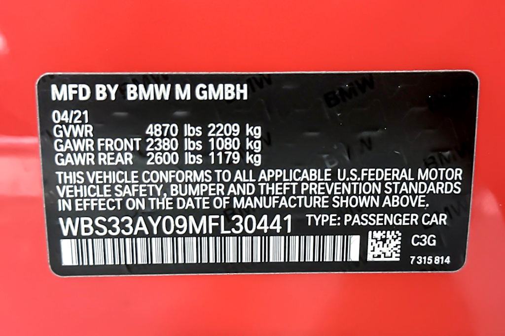 Thumbnail: 2021 BMW M3 - 28