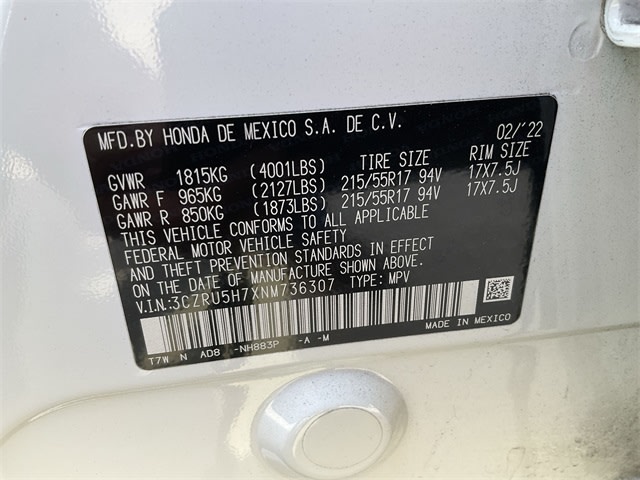 2022 Honda HR-V EX-L 17