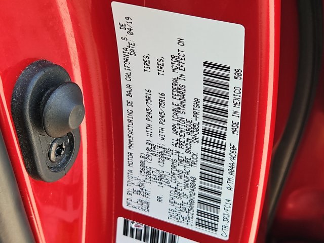 Thumbnail: 2019 Toyota Tacoma - 17