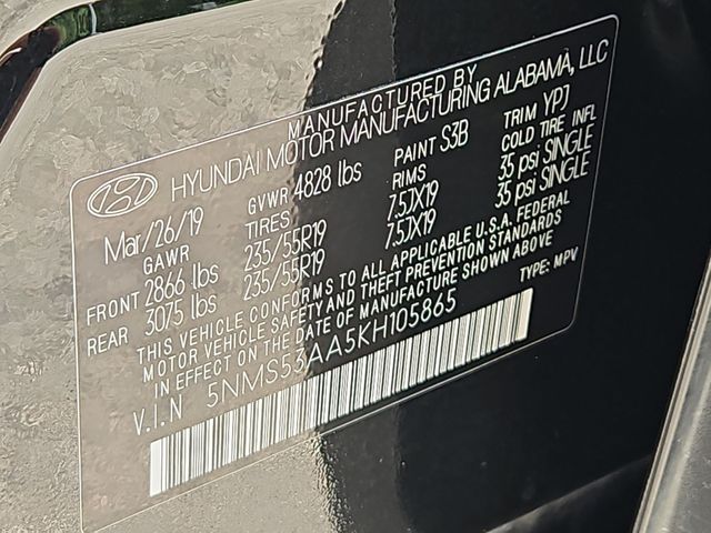Thumbnail: 2019 Hyundai Santa Fe - 17