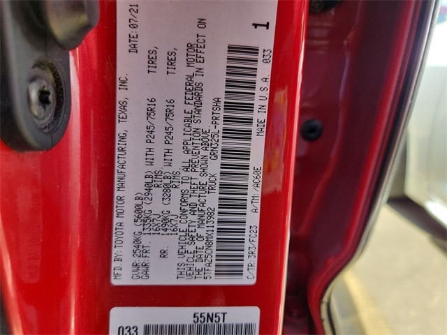 2021 Toyota Tacoma SR5 16