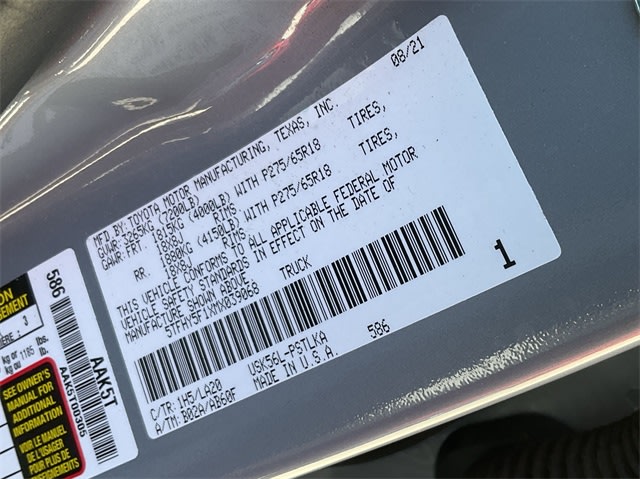 2021 Toyota Tundra Limited 18