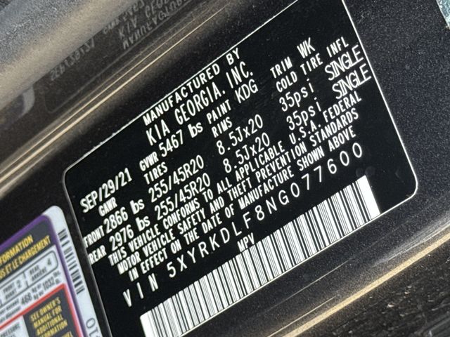 Thumbnail: 2022 Kia Sorento - 16