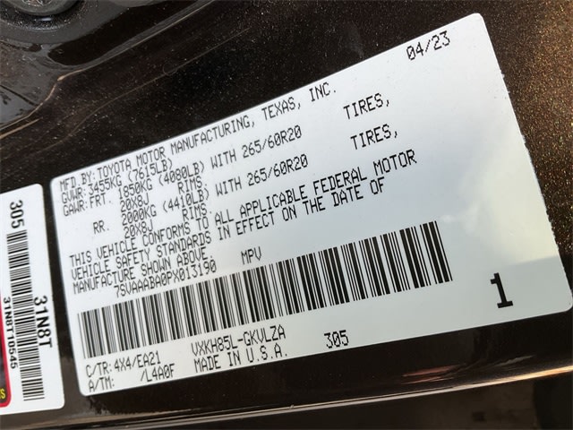 Thumbnail: 2023 Toyota Sequoia - 9