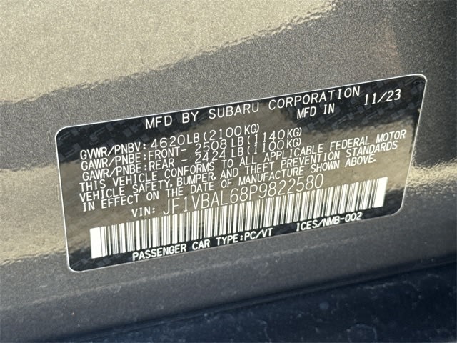 Thumbnail: 2023 Subaru WRX - 18