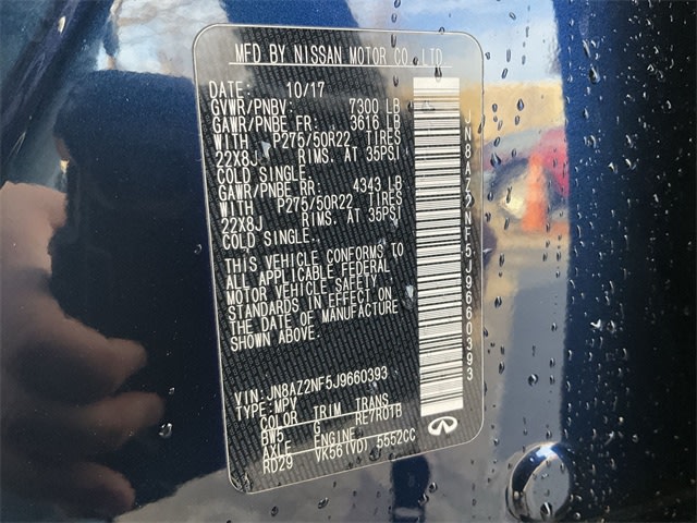 Thumbnail: 2018 INFINITI QX80 - 15