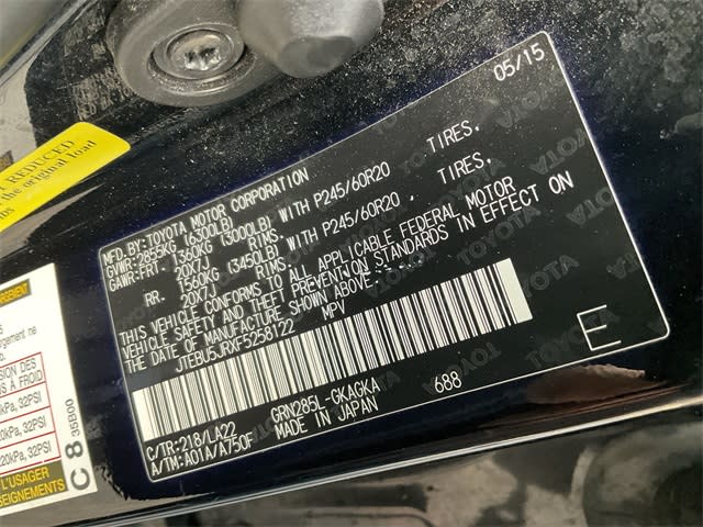 Thumbnail: 2015 Toyota 4Runner - 9