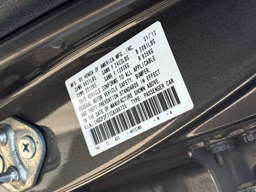 Thumbnail: 2012 Honda Accord - 14